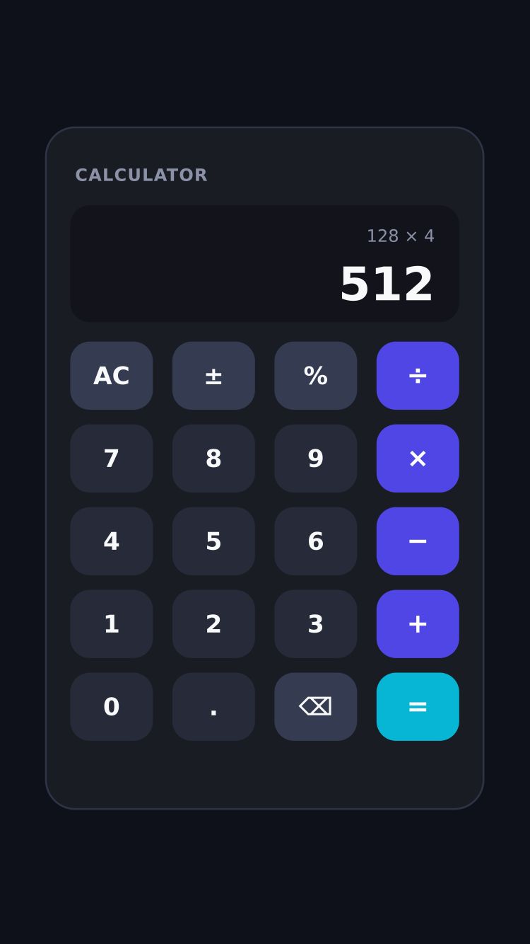 Chromebook Calculator Mobile