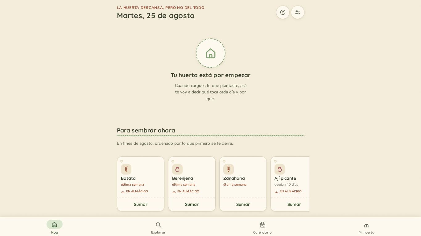 Huerta GBA desktop preview captured by PWAs.app