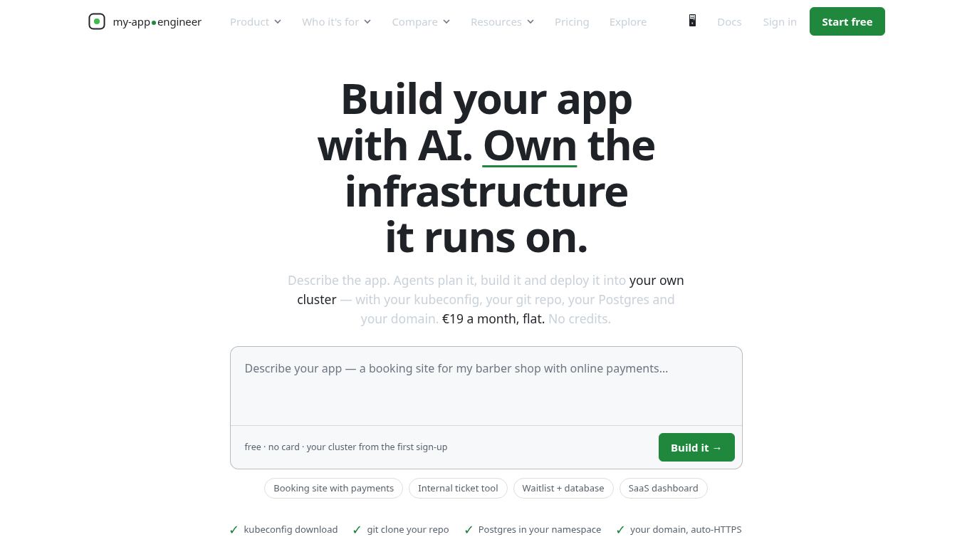 my-app.engineer desktop preview captured by PWAs.app