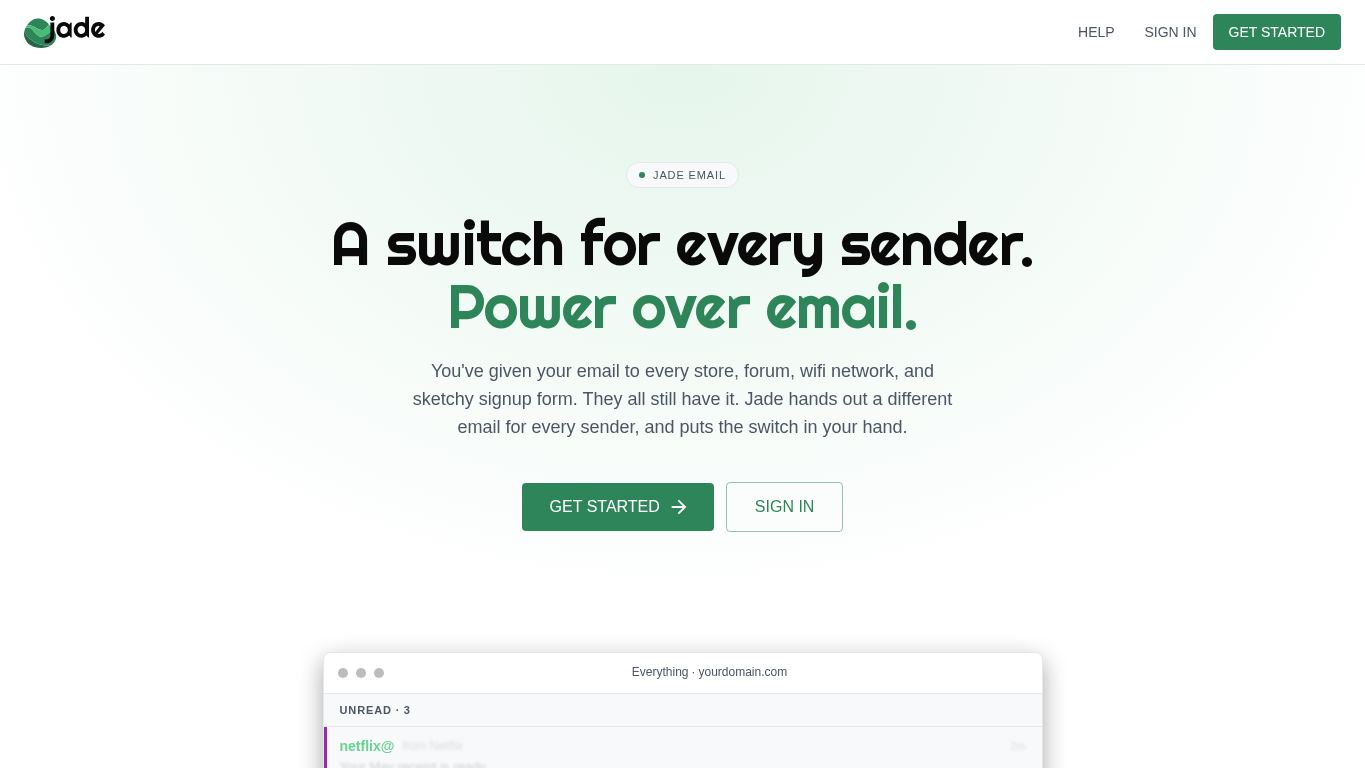 Jade desktop preview captured by PWAs.app