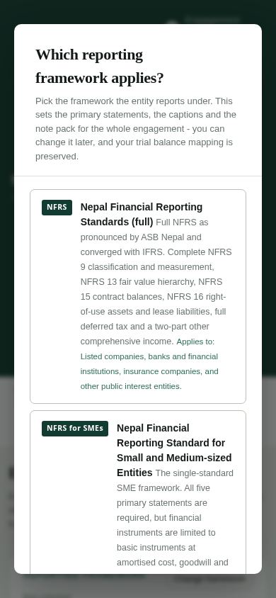 Nepal FS Compiler mobile preview captured by PWAs.app