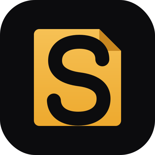 Sveska — local-first notepad logo