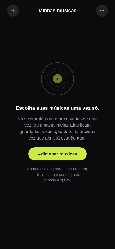 Vitrola mobile preview captured by PWAs.app